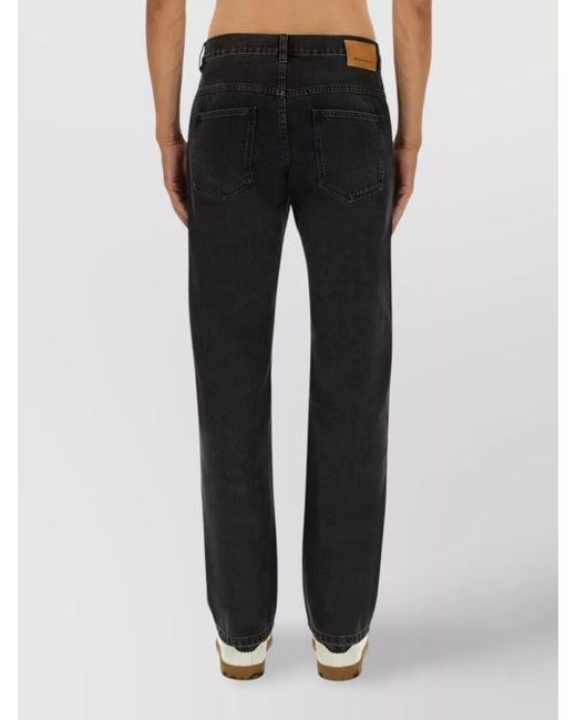 Isabel Marant Black Denim Jeans for men