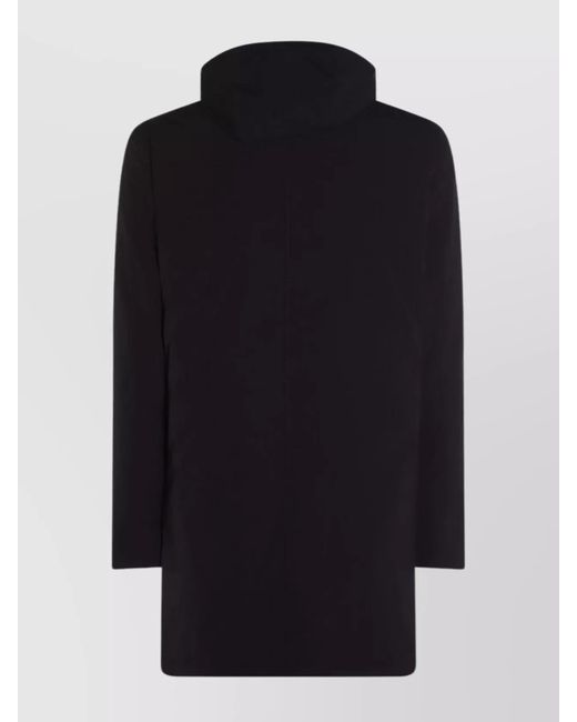 Herno Blue Down Hooded Parka for men