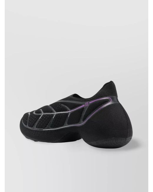Givenchy Black Mesh Low-Top Slip-On Sneakers