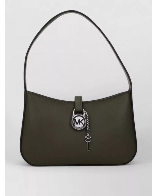 Michael Kors Black Leather Shoulder Bag