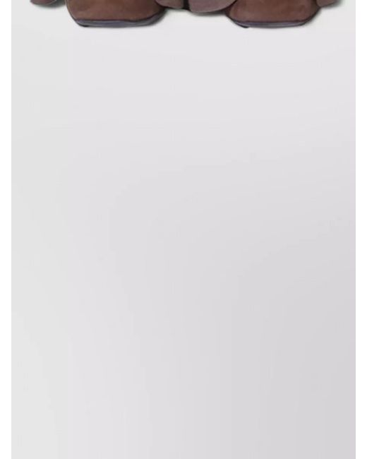 Max Mara White Livrea Long Skirt Lyocell Silk Jersey