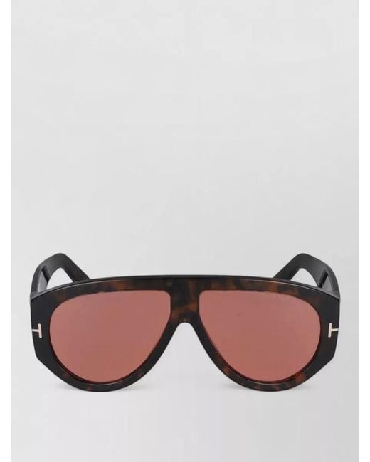 Tom Ford Pink Sunglasses Ft1044 52S Oversized Cat Eye