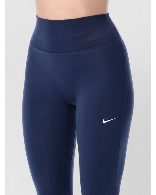 Nike Blue High-Rise 7/8 Leggings