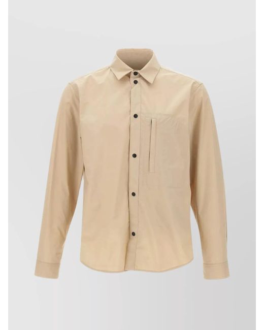 Woolrich Natural City Overshirt Jacket Sand for men