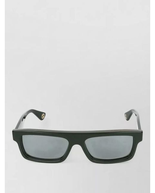 Gucci Gray Sunglasses Gg1616S 003 Rectangular Metal Frame for men