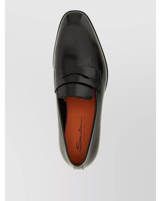 Santoni Multicolor Gregor Monk Strap Leather Shoes Formal for men