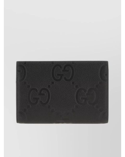 Gucci Black Crossbody Bag Leather Rectangular Shape for men