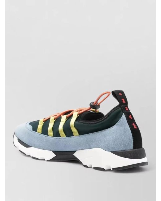 Marni Metallic Low-Top Sneakers for men