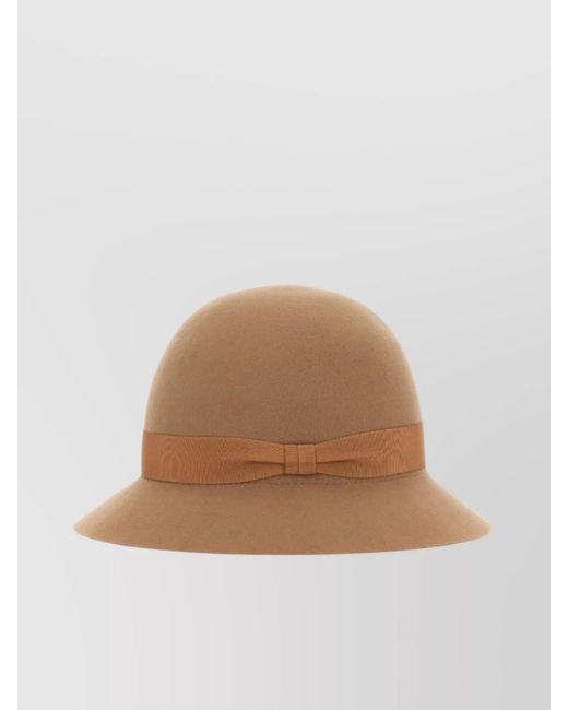 Helen Kaminski Natural Wool Fedora Hat