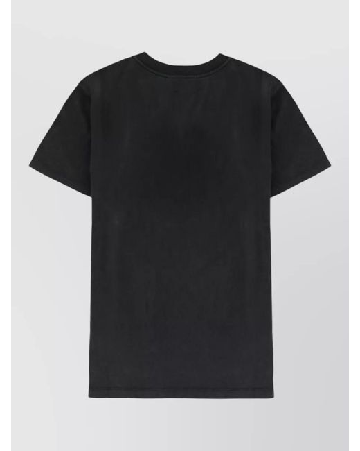 Isabel Marant Black Cotton T-Shirt