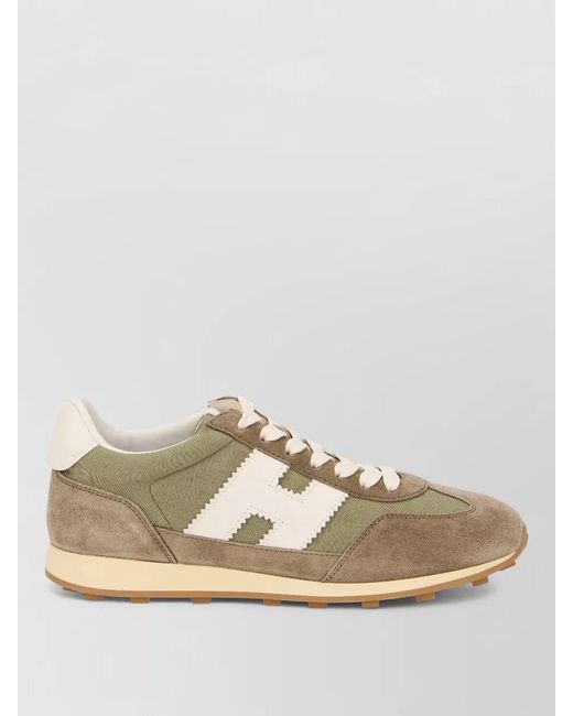 Hogan Natural Lace-Up Sneakers