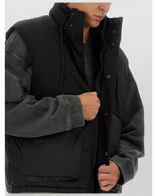Represent Black Padded Vest for men