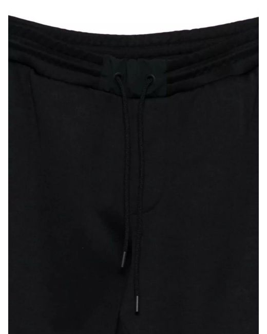 Paul & Shark Black Straight-Leg Track Pants for men