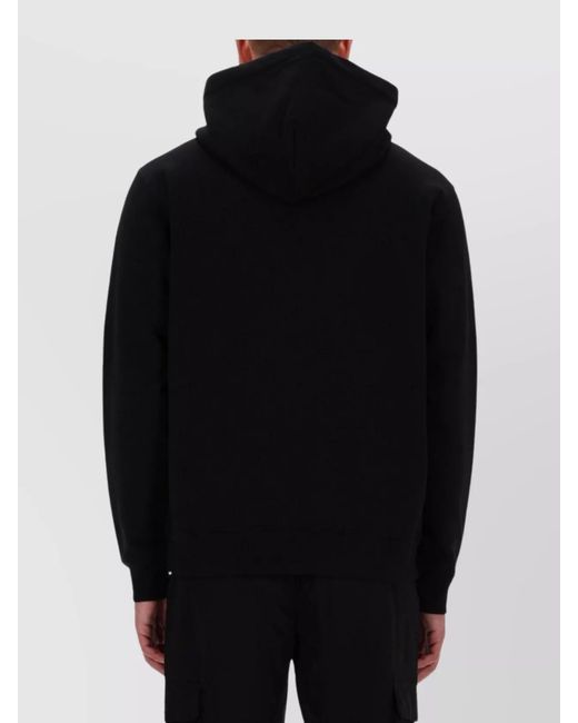Versace Jeans Couture Black Logo Hoodie for men