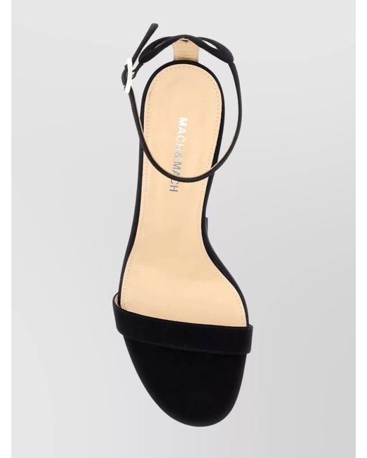 Mach & Mach Multicolor Suede Sandals
