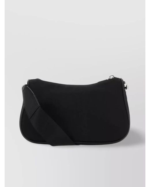 Michael Kors Black Jet Set Nylon Crossbody Bag