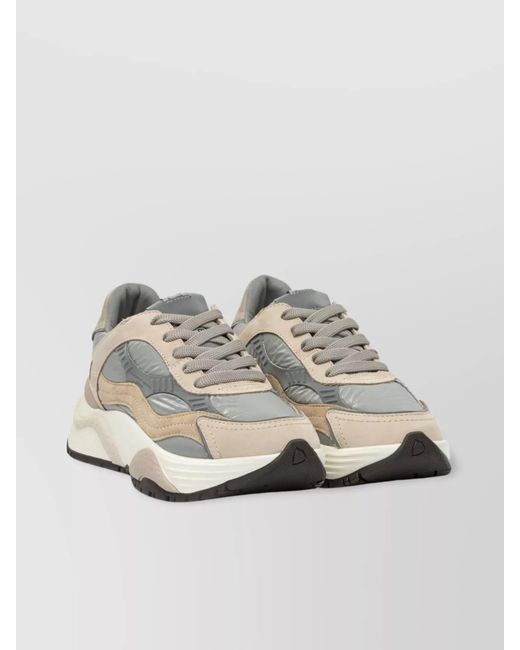 Philippe Model Multicolor Leather Low-Top Sneakers