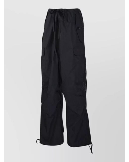 P.A.R.O.S.H. Blue Cropped Trousers