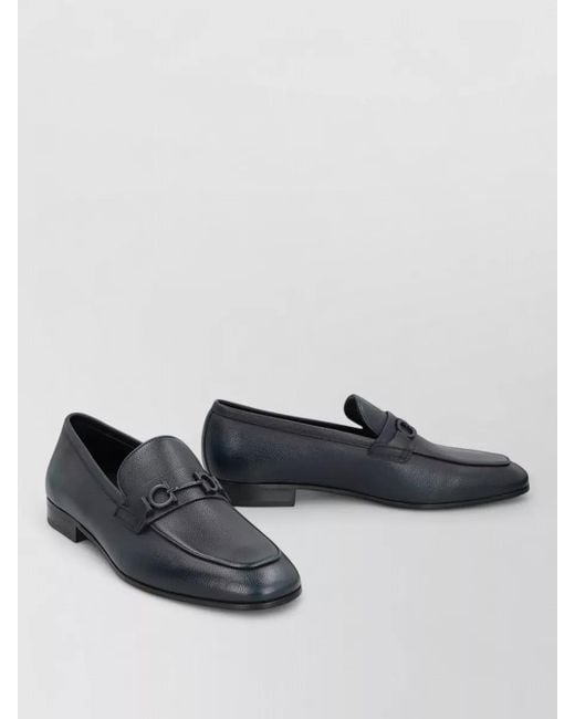 Ferragamo Multicolor Loafers Featuring Metal Hardware Round Toe for men