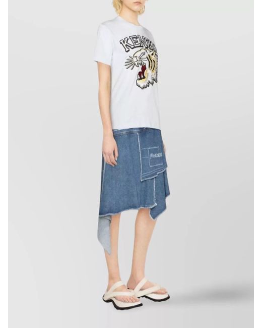 KENZO White Cotton Regular-Fit T-Shirt