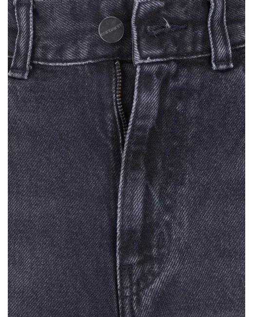 Carhartt Blue Straight-Leg Jeans