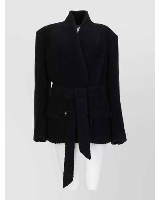 Isabel Marant Black Virgin Wool Alpaca Blazer