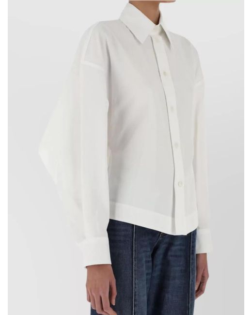 Bottega Veneta White Cotton Shirt