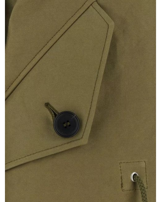 Prada Green Nylon Parka