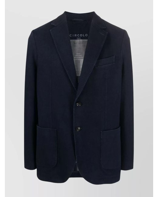 Circolo 1901 Blue Blazer for men
