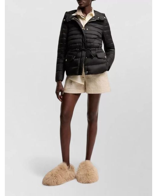 Moncler Black Parka Coat