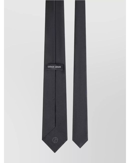 Giorgio Armani White Jacquard Tie for men