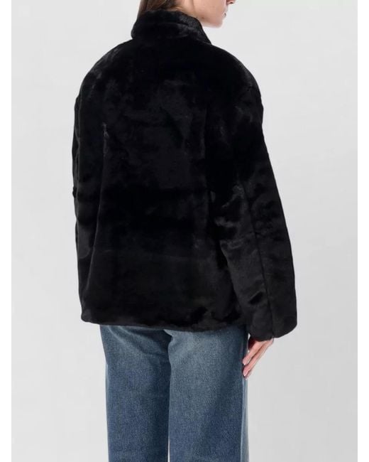 Carhartt Black Faux Fur W' Olney Michigan Coat