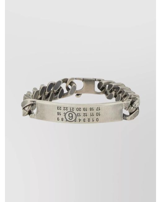 MM6 by Maison Margiela Metallic Chain Bracelet