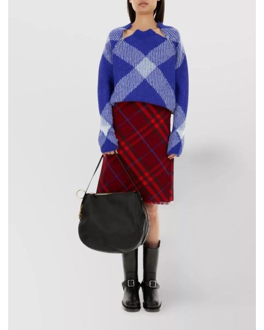 Burberry Black Leather Shoulder Bag