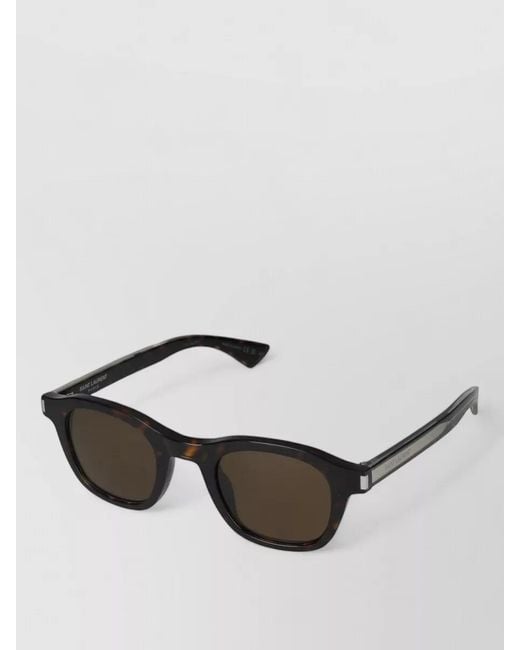 Saint Laurent Brown Sunglasses Sl 880 006 Square Frame