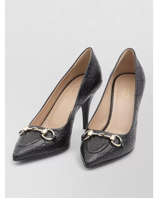 Gucci Multicolor Leather Pumps