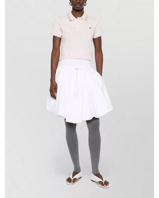 Vivienne Westwood Pink Cotton Short-Sleeve Polo Shirt