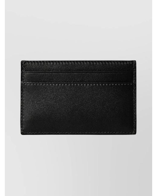 Gucci Black Leather Card Holder