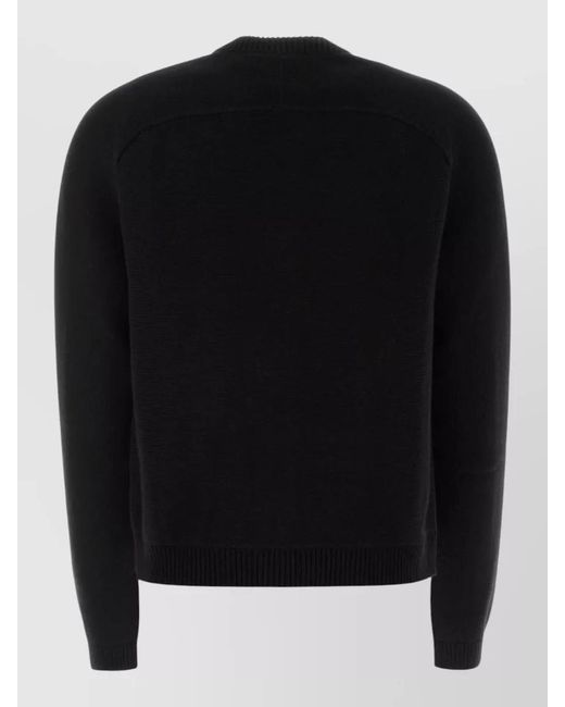 Gucci Black Cashmere-Wool Cardigan