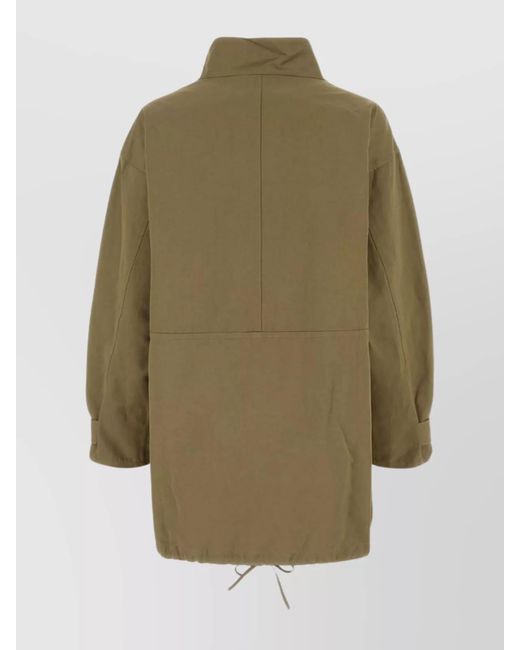 Prada Green Cotton Linen Jacket