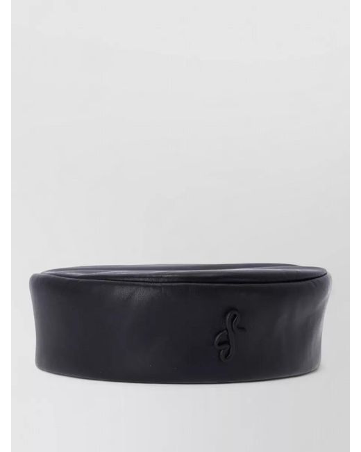 Ruslan Baginskiy Gray Leather Headband