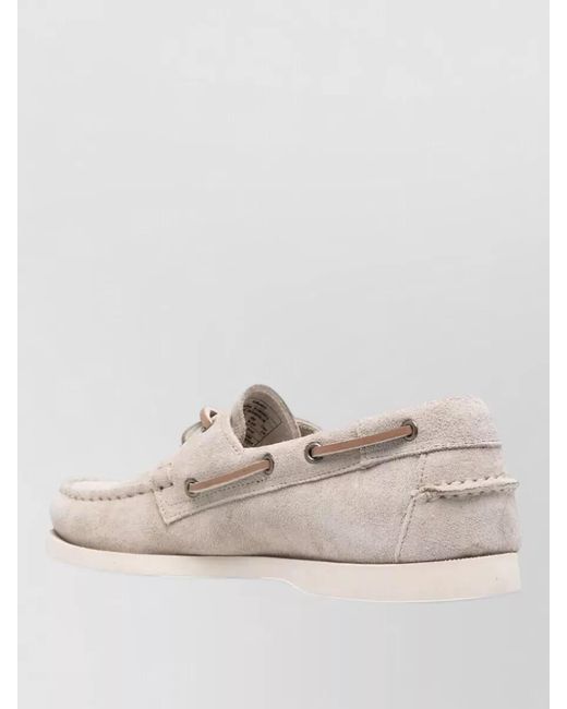 Sebago Natural Portland Flesh Out Round Toe Boat Loafers for men
