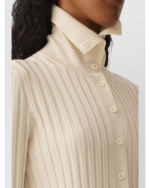 Fabiana Filippi Natural Knitted Top