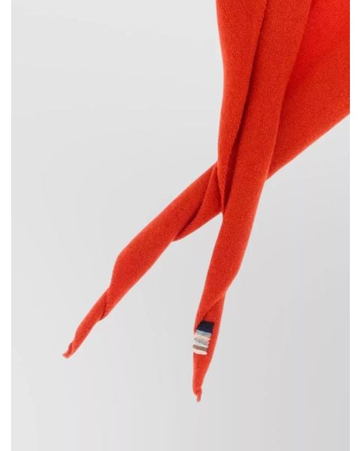 Extreme Cashmere Red Cashmere Blend Foulard