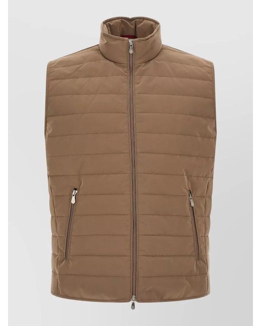 Brunello Cucinelli Brown Waistcoats for men