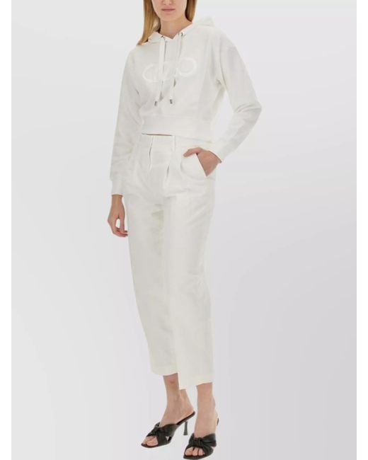Michael Kors White Logo Sweatshirt