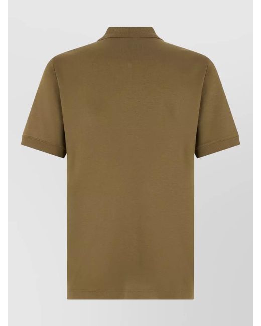 Boss Green Polo Shirt Zipper Collar Casual Style for men
