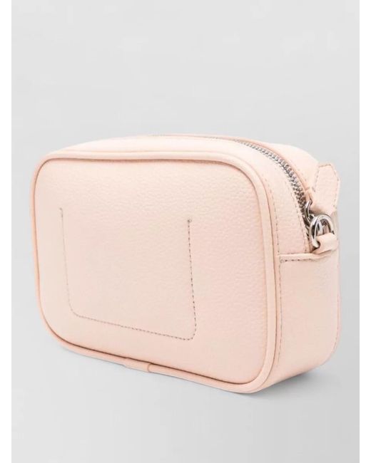 Emporio Armani Pink Logo-Detail Shoulder Bag