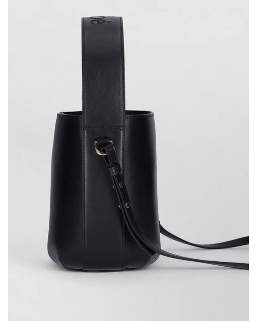 Chloé Black Bucket Bag Adjustable Strap Top Handle