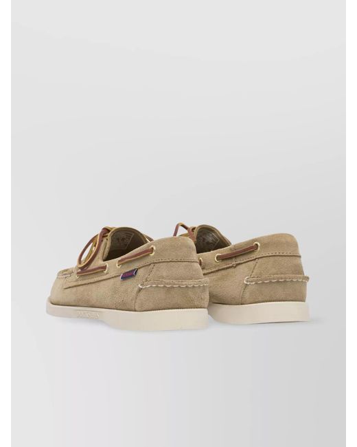 Sebago Natural Suede Leather Loafers for men